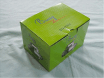 Lime color Boxes with our logo for Alternators & Starters